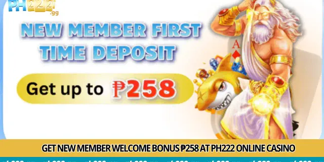 PH222 100% First Deposit Welcome Match Bonus Philippines